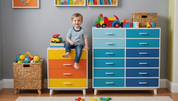 Optimisez l'espace avec une commode multi tiroirs pour enfant