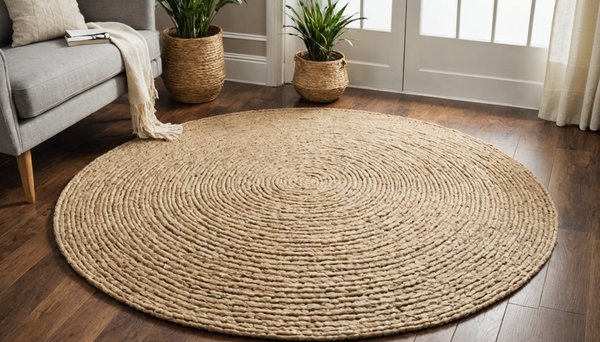 Top 5 raisons de choisir un tapis rond en jute écoresponsable